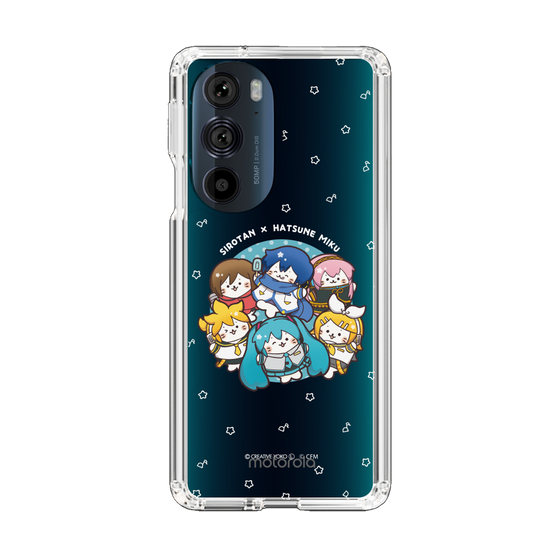 スリムプロテクションケース［ しろたん×初音ミク - 全員集合 - しろたん変身 ］