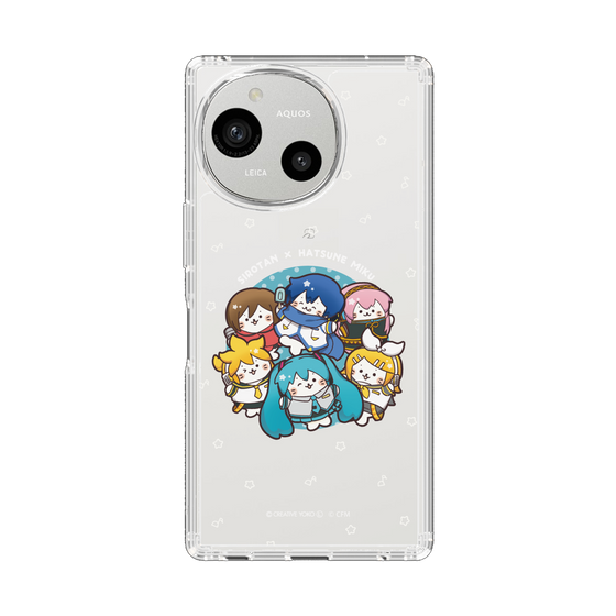 スリムプロテクションケース［ しろたん×初音ミク - 全員集合 - しろたん変身 ］