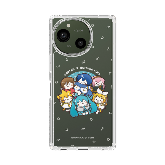 スリムプロテクションケース［ しろたん×初音ミク - 全員集合 - しろたん変身 ］