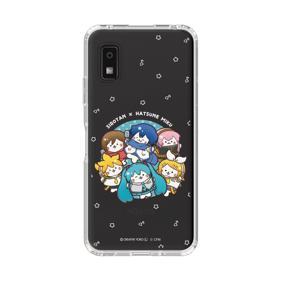 スリムプロテクションケース［ しろたん×初音ミク - 全員集合 - しろたん変身 ］