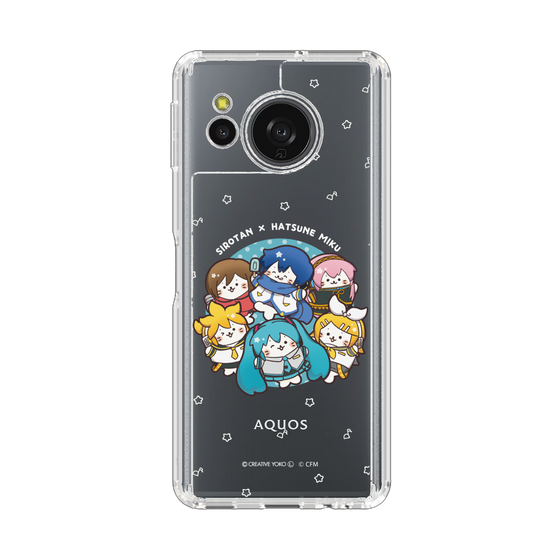 スリムプロテクションケース［ しろたん×初音ミク - 全員集合 - しろたん変身 ］