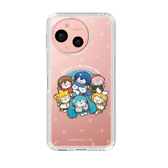 スリムプロテクションケース［ しろたん×初音ミク - 全員集合 - しろたん変身 ］