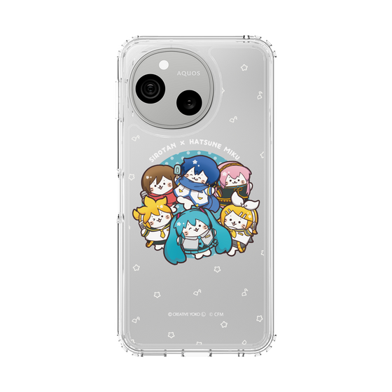 スリムプロテクションケース［ しろたん×初音ミク - 全員集合 - しろたん変身 ］