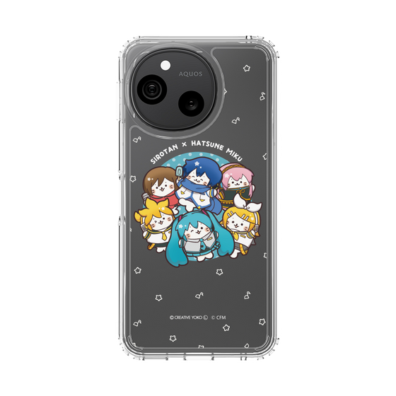 スリムプロテクションケース［ しろたん×初音ミク - 全員集合 - しろたん変身 ］