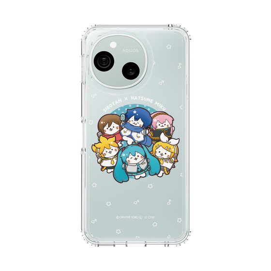 スリムプロテクションケース［ しろたん×初音ミク - 全員集合 - しろたん変身 ］