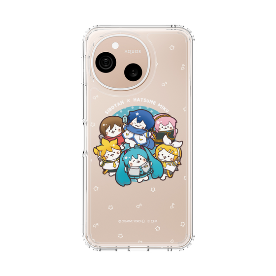 スリムプロテクションケース［ しろたん×初音ミク - 全員集合 - しろたん変身 ］