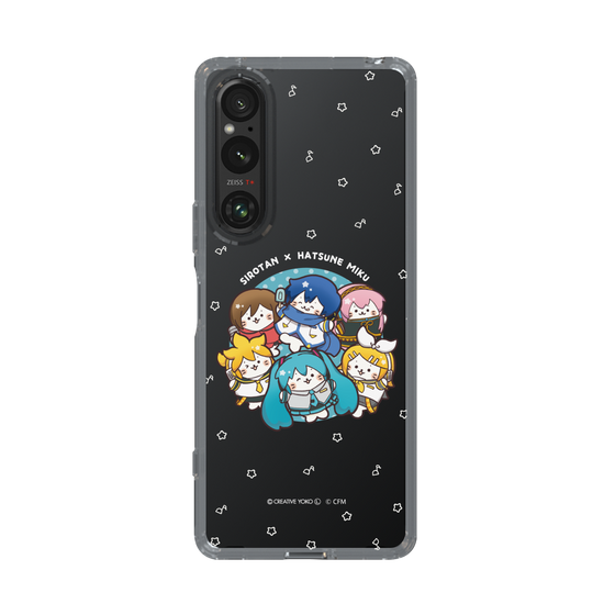 スリムプロテクションケース［ しろたん×初音ミク - 全員集合 - しろたん変身 ］
