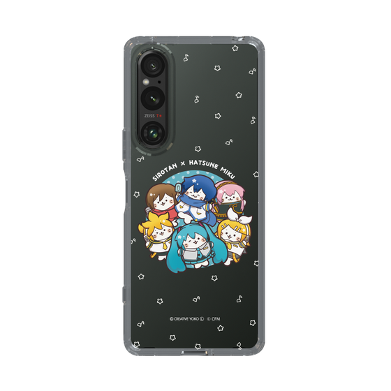 スリムプロテクションケース［ しろたん×初音ミク - 全員集合 - しろたん変身 ］