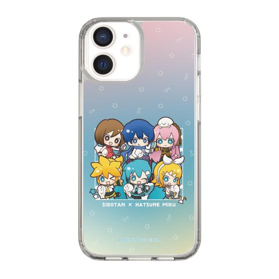 スリムプロテクションケース［ しろたん×初音ミク - 全員集合 - しろたんと一緒 ］