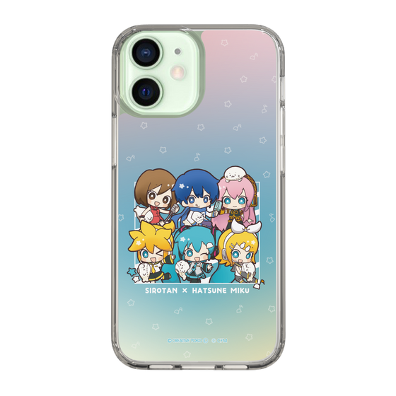 スリムプロテクションケース［ しろたん×初音ミク - 全員集合 - しろたんと一緒 ］
