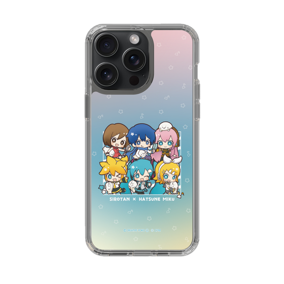 スリムプロテクションケース［ しろたん×初音ミク - 全員集合 - しろたんと一緒 ］