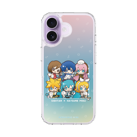スリムプロテクションケース［ しろたん×初音ミク - 全員集合 - しろたんと一緒 ］