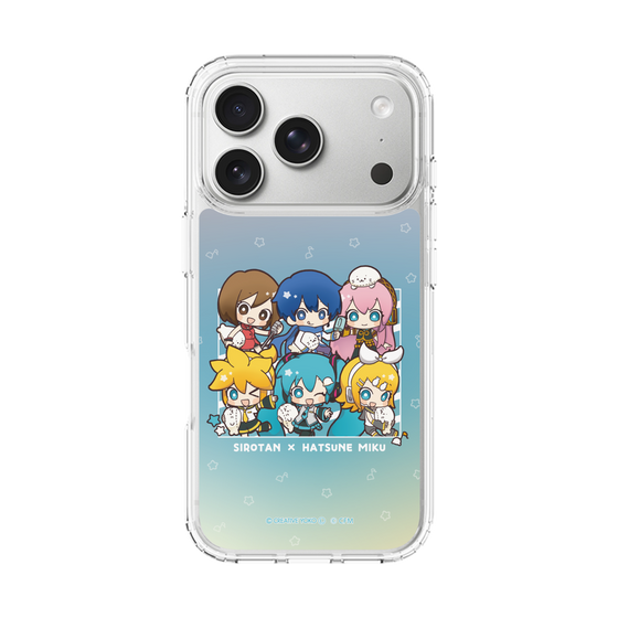 スリムプロテクションケース［ しろたん×初音ミク - 全員集合 - しろたんと一緒 ］