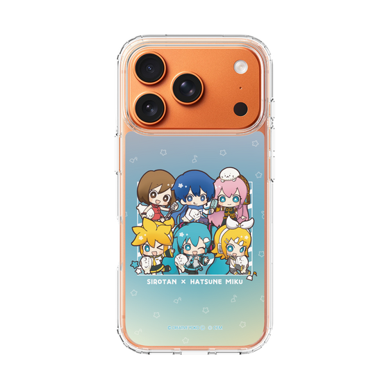 スリムプロテクションケース［ しろたん×初音ミク - 全員集合 - しろたんと一緒 ］