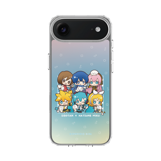 スリムプロテクションケース［ しろたん×初音ミク - 全員集合 - しろたんと一緒 ］