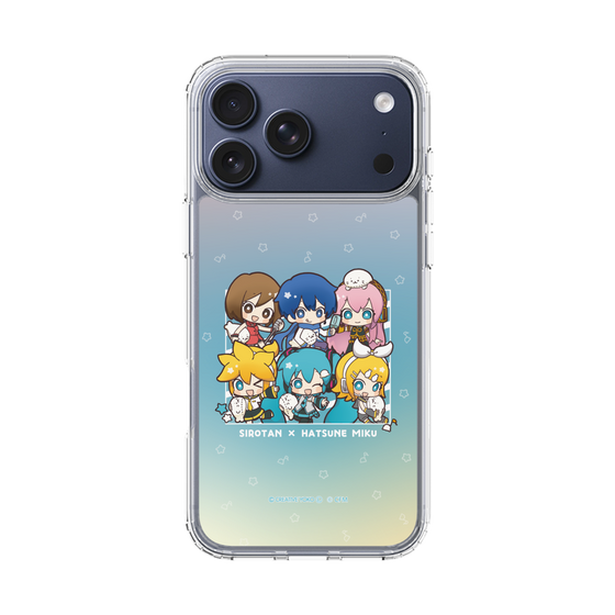スリムプロテクションケース［ しろたん×初音ミク - 全員集合 - しろたんと一緒 ］