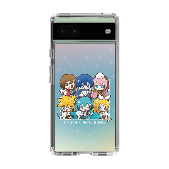 スリムプロテクションケース［ しろたん×初音ミク - 全員集合 - しろたんと一緒 ］