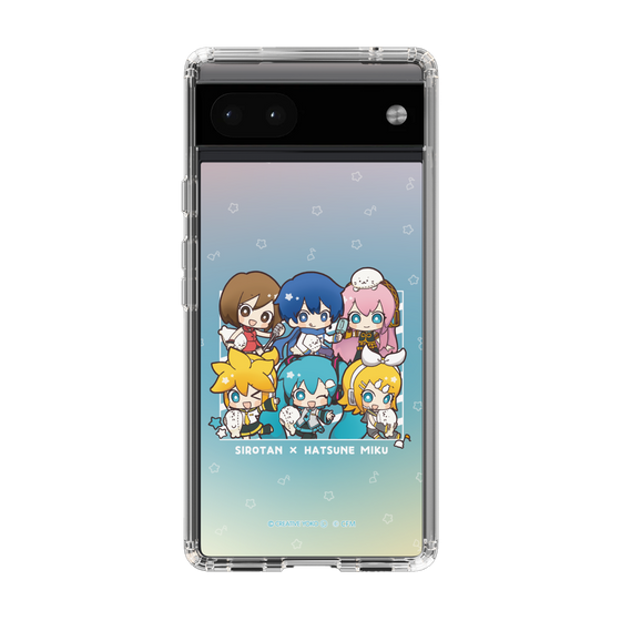 スリムプロテクションケース［ しろたん×初音ミク - 全員集合 - しろたんと一緒 ］