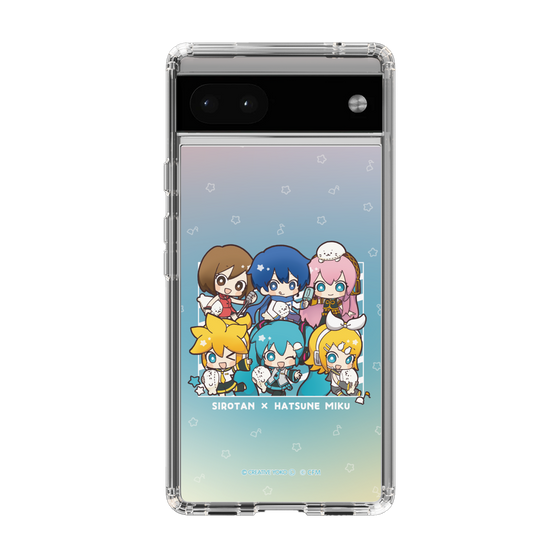 スリムプロテクションケース［ しろたん×初音ミク - 全員集合 - しろたんと一緒 ］