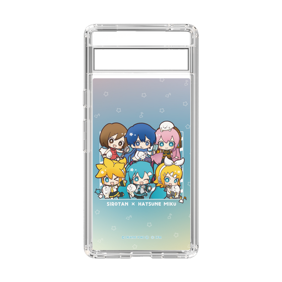 スリムプロテクションケース［ しろたん×初音ミク - 全員集合 - しろたんと一緒 ］
