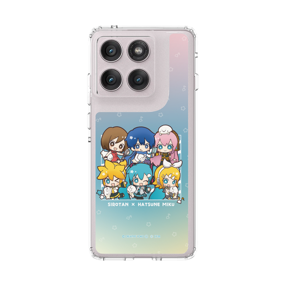 スリムプロテクションケース［ しろたん×初音ミク - 全員集合 - しろたんと一緒 ］