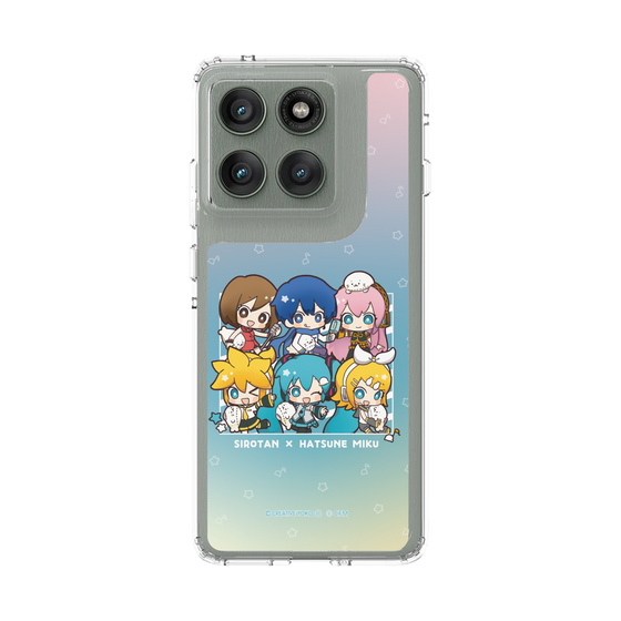 スリムプロテクションケース［ しろたん×初音ミク - 全員集合 - しろたんと一緒 ］