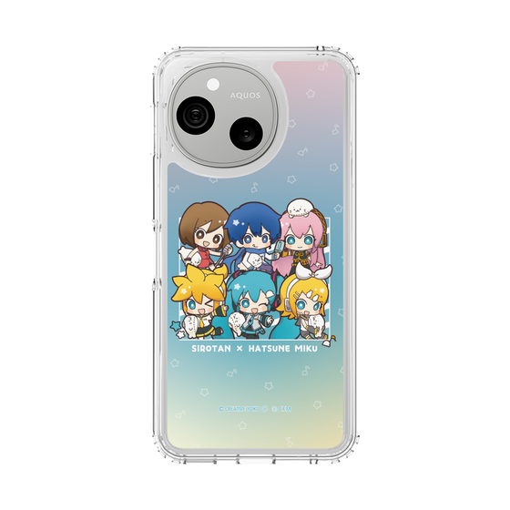 スリムプロテクションケース［ しろたん×初音ミク - 全員集合 - しろたんと一緒 ］