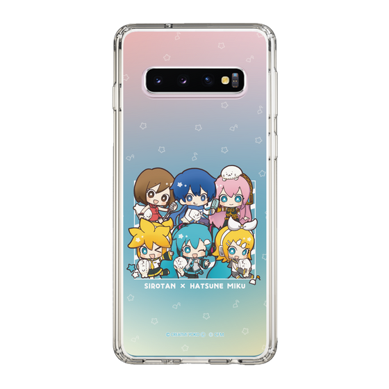 スリムプロテクションケース［ しろたん×初音ミク - 全員集合 - しろたんと一緒 ］