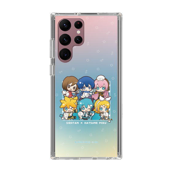 スリムプロテクションケース［ しろたん×初音ミク - 全員集合 - しろたんと一緒 ］