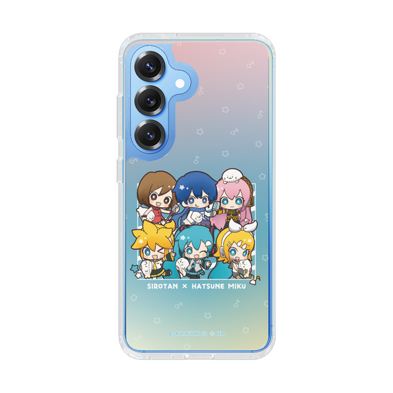 スリムプロテクションケース［ しろたん×初音ミク - 全員集合 - しろたんと一緒 ］
