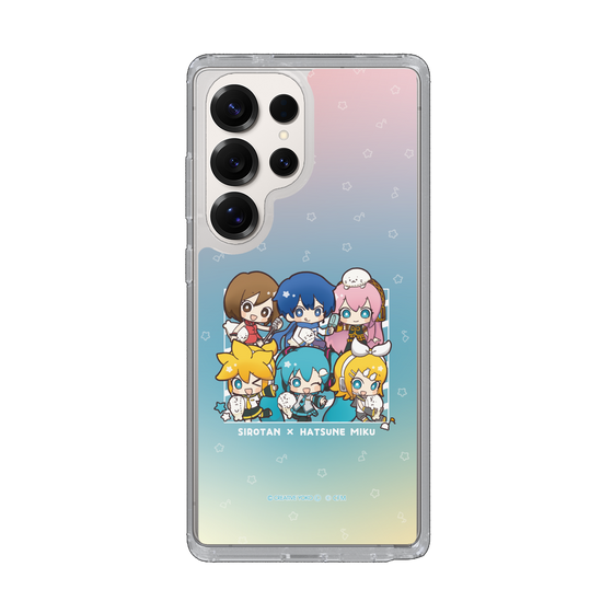 スリムプロテクションケース［ しろたん×初音ミク - 全員集合 - しろたんと一緒 ］