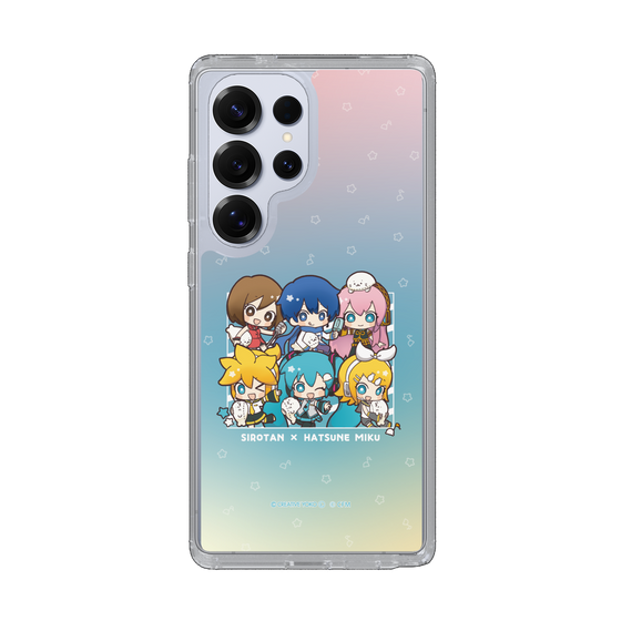 スリムプロテクションケース［ しろたん×初音ミク - 全員集合 - しろたんと一緒 ］