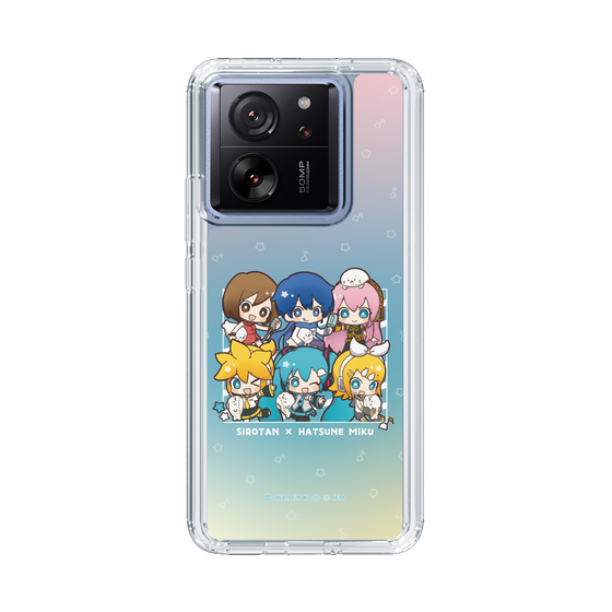 スリムプロテクションケース［ しろたん×初音ミク - 全員集合 - しろたんと一緒 ］