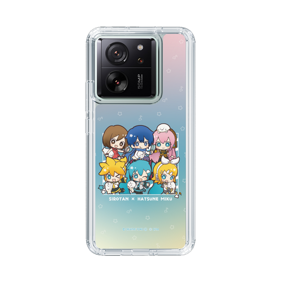 スリムプロテクションケース［ しろたん×初音ミク - 全員集合 - しろたんと一緒 ］
