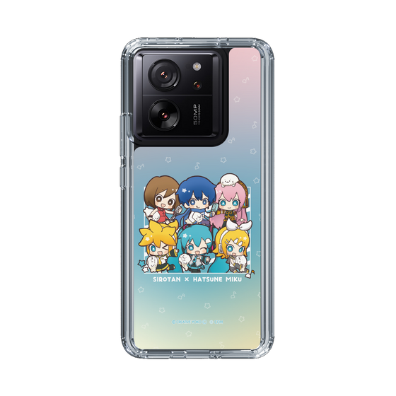 スリムプロテクションケース［ しろたん×初音ミク - 全員集合 - しろたんと一緒 ］