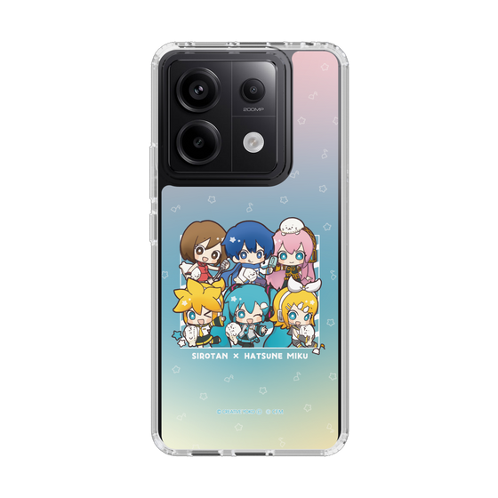 スリムプロテクションケース［ しろたん×初音ミク - 全員集合 - しろたんと一緒 ］