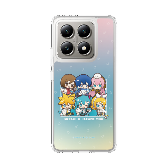 スリムプロテクションケース［ しろたん×初音ミク - 全員集合 - しろたんと一緒 ］