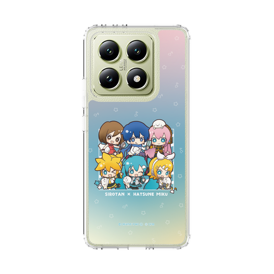 スリムプロテクションケース［ しろたん×初音ミク - 全員集合 - しろたんと一緒 ］