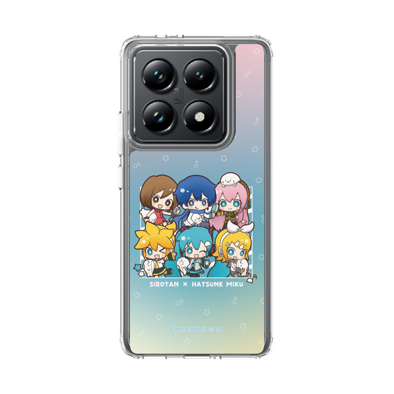 スリムプロテクションケース［ しろたん×初音ミク - 全員集合 - しろたんと一緒 ］