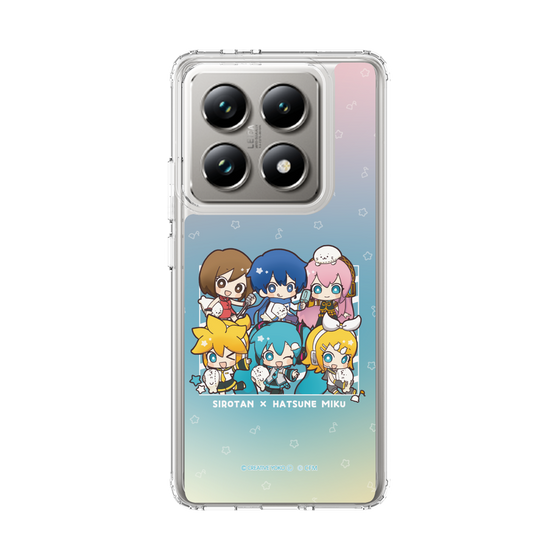 スリムプロテクションケース［ しろたん×初音ミク - 全員集合 - しろたんと一緒 ］