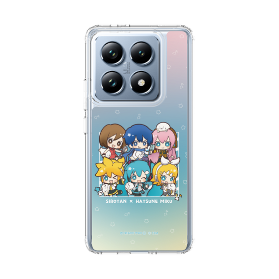 スリムプロテクションケース［ しろたん×初音ミク - 全員集合 - しろたんと一緒 ］