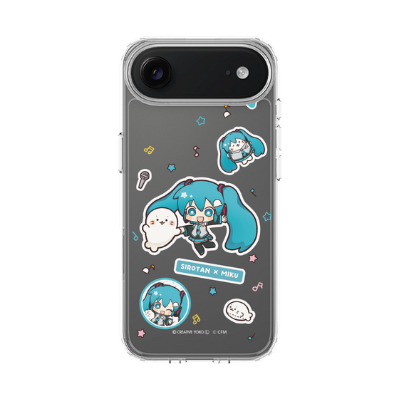 スリムプロテクションケース［ しろたん×初音ミク - ステッカー ］