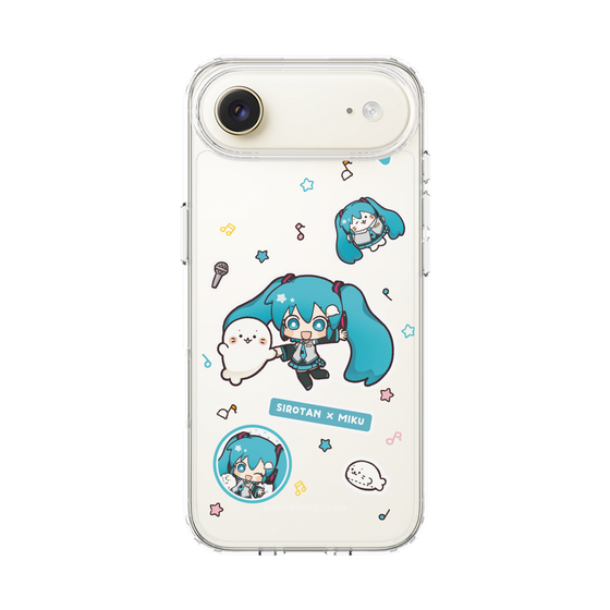 スリムプロテクションケース［ しろたん×初音ミク - ステッカー ］