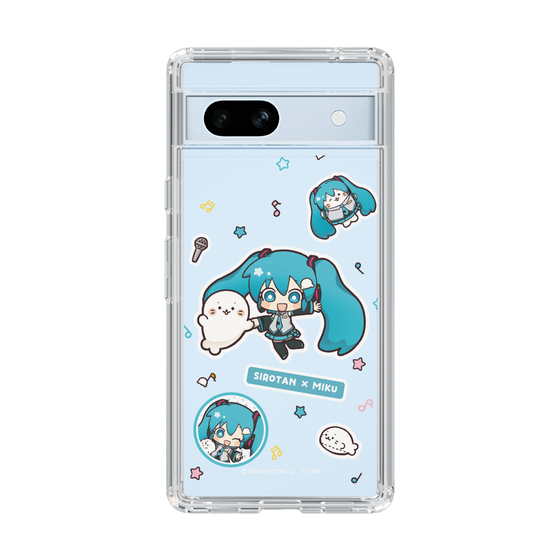 スリムプロテクションケース［ しろたん×初音ミク - ステッカー ］