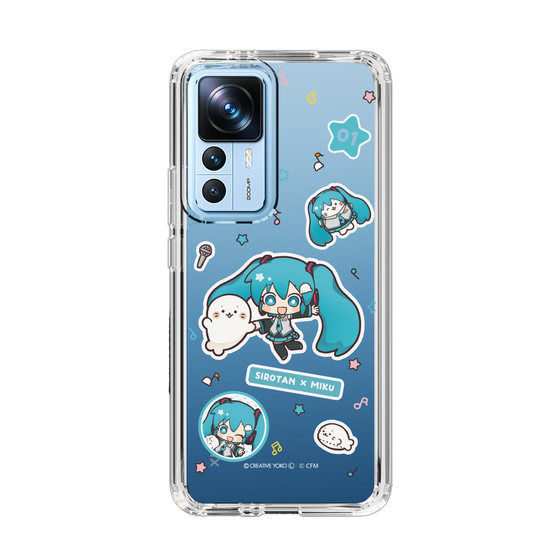 スリムプロテクションケース［ しろたん×初音ミク - ステッカー ］
