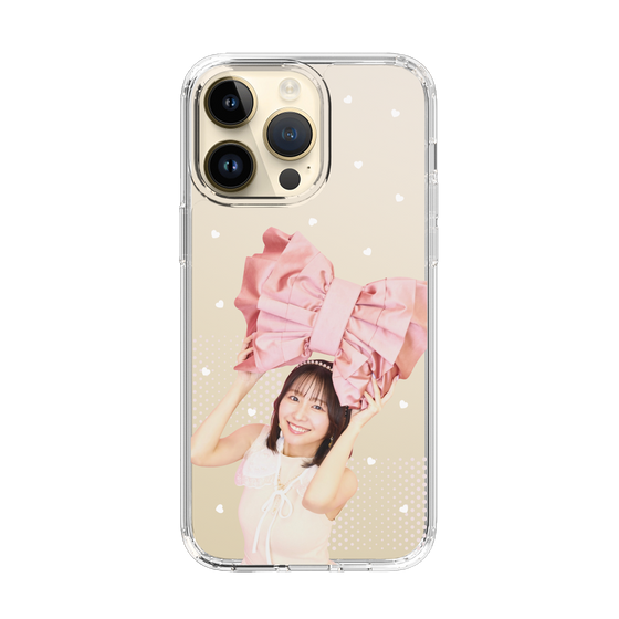 スリムプロテクションケース［ ジャストプロ - 小島菜々恵 - リボン ］