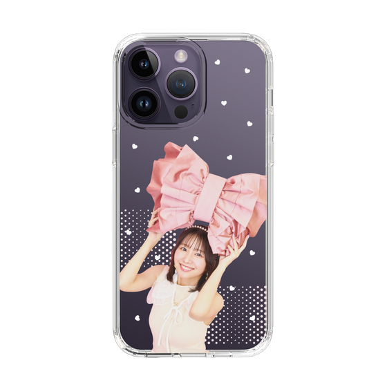 スリムプロテクションケース［ ジャストプロ - 小島菜々恵 - リボン ］