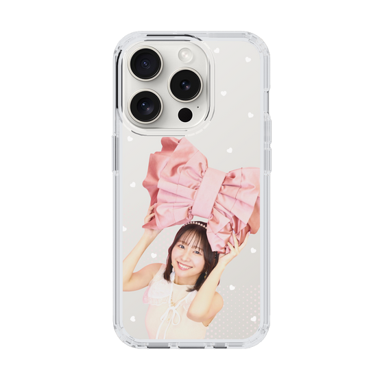 スリムプロテクションケース［ ジャストプロ - 小島菜々恵 - リボン ］