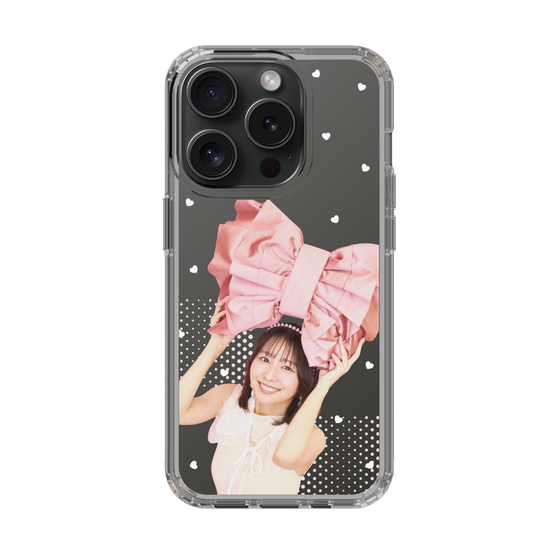 スリムプロテクションケース［ ジャストプロ - 小島菜々恵 - リボン ］