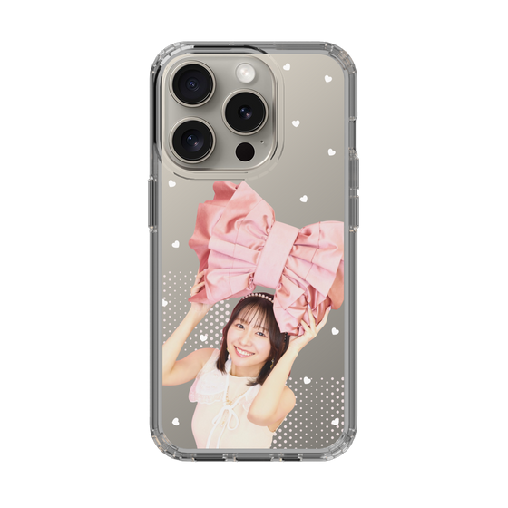 スリムプロテクションケース［ ジャストプロ - 小島菜々恵 - リボン ］